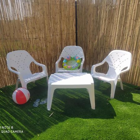 אצל דוד בכפר Lägenhet Kfar Gidon Exteriör bild