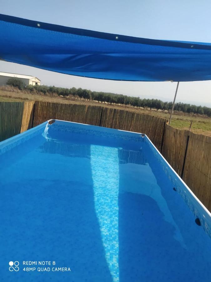 אצל דוד בכפר Lägenhet Kfar Gidon Exteriör bild